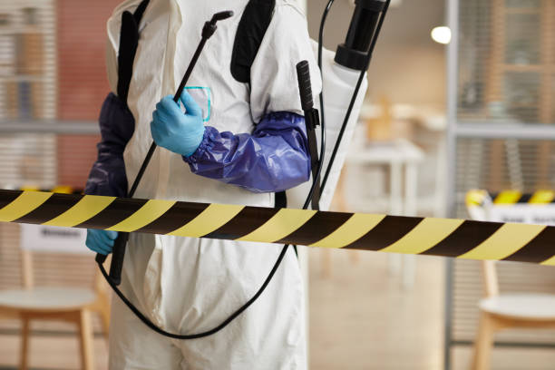 Professional Biohazard Cleanup technician working in Lebanon, VA